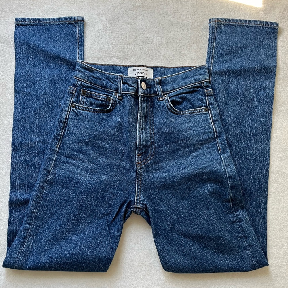 Reformation Straight Leg Jeans